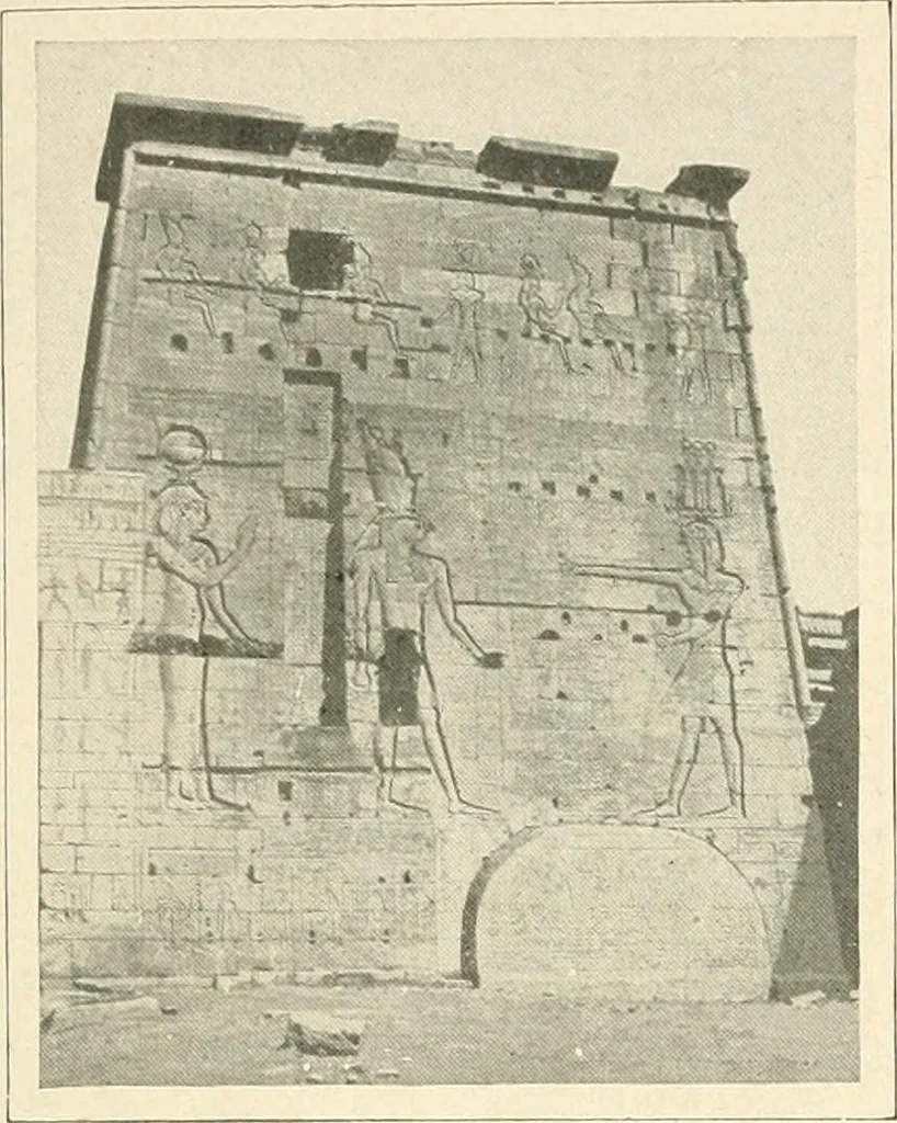 An illustration from Égypte, 1911, leaf 253