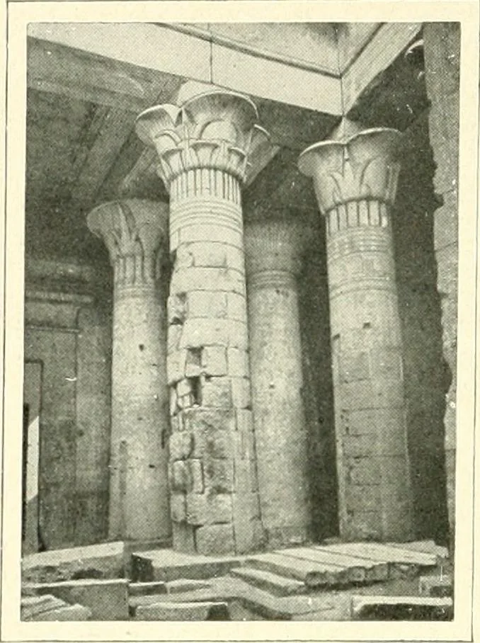 An illustration from Égypte, 1911, leaf 254