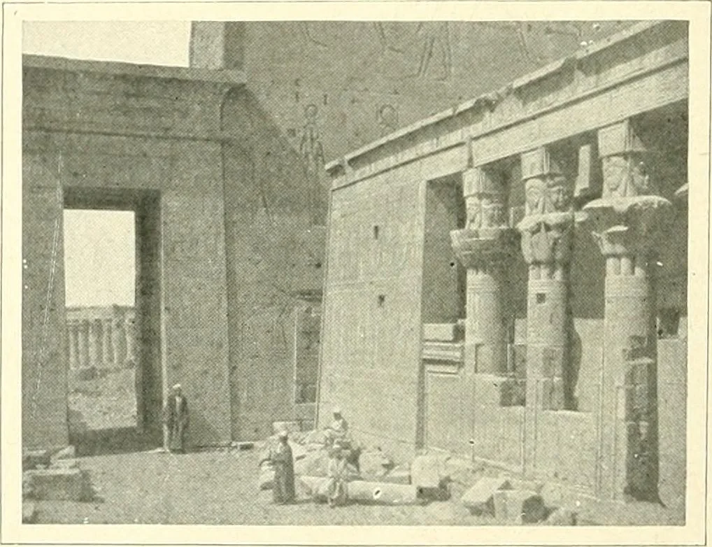 An illustration from Égypte, 1911, leaf 254
