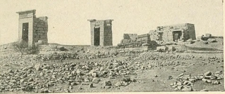 An illustration from Égypte, 1911, leaf 255