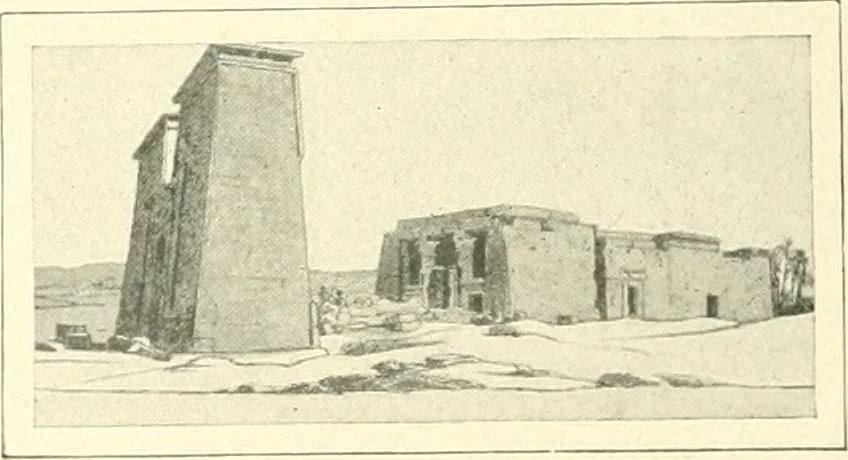 An illustration from Égypte, 1911, leaf 256