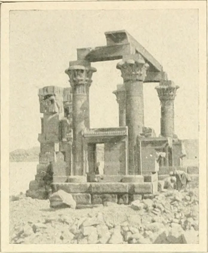 An illustration from Égypte, 1911, leaf 257