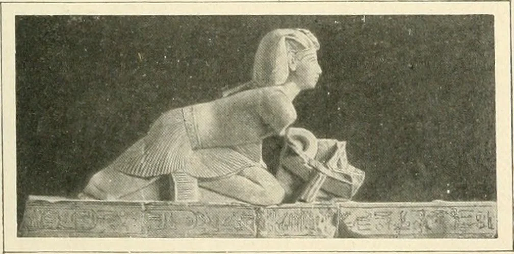 An illustration from Égypte, 1911, leaf 261
