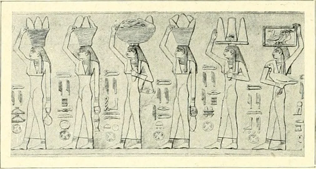 An illustration from Égypte, 1911, leaf 28