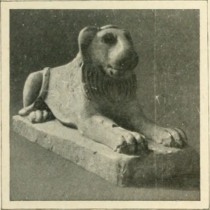 An illustration from Égypte, 1911, leaf 283