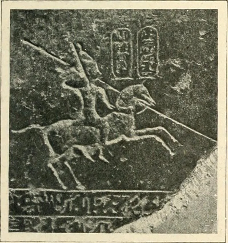 An illustration from Égypte, 1911, leaf 285