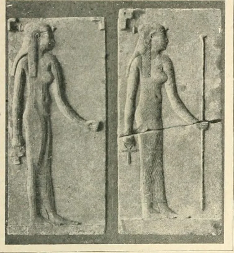 An illustration from Égypte, 1911, leaf 287