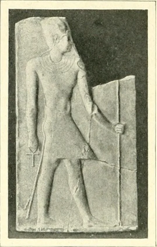 An illustration from Égypte, 1911, leaf 288