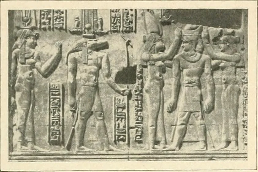 An illustration from Égypte, 1911, leaf 291