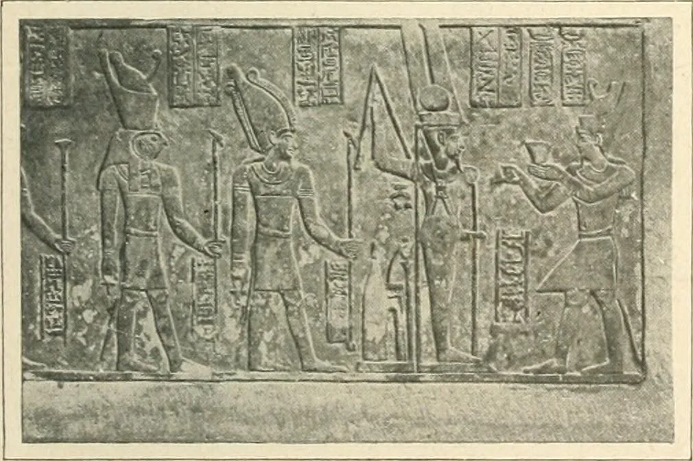 An illustration from Égypte, 1911, leaf 291