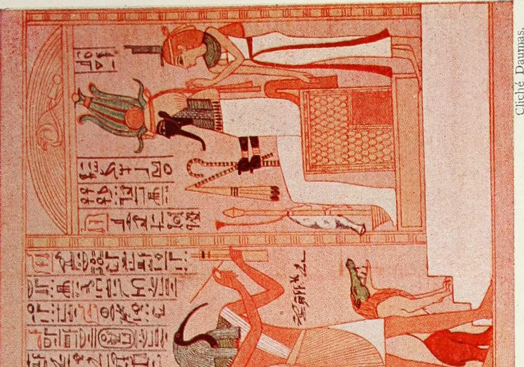 An illustration from Égypte, 1911, leaf 293