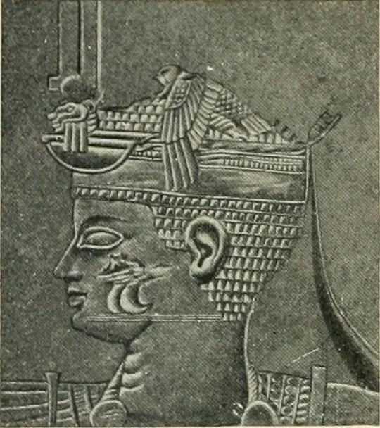 An illustration from Égypte, 1911, leaf 295