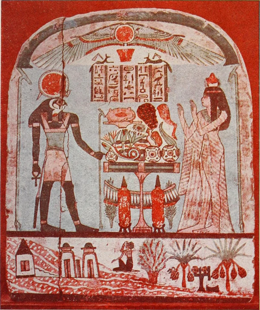 An illustration from Égypte, 1911, leaf 297