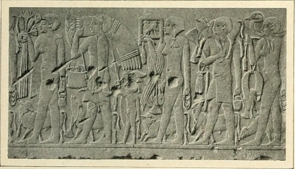 An illustration from Égypte, 1911, leaf 299