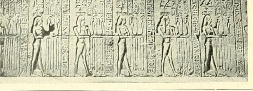 An illustration from Égypte, 1911, leaf 30