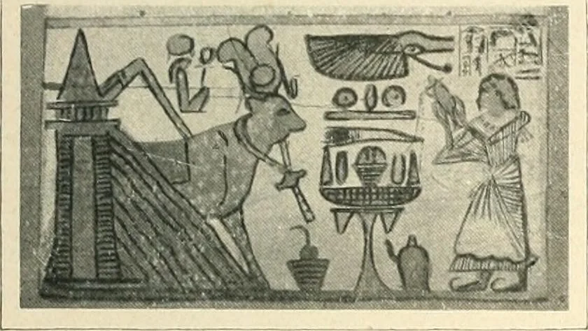 An illustration from Égypte, 1911, leaf 303