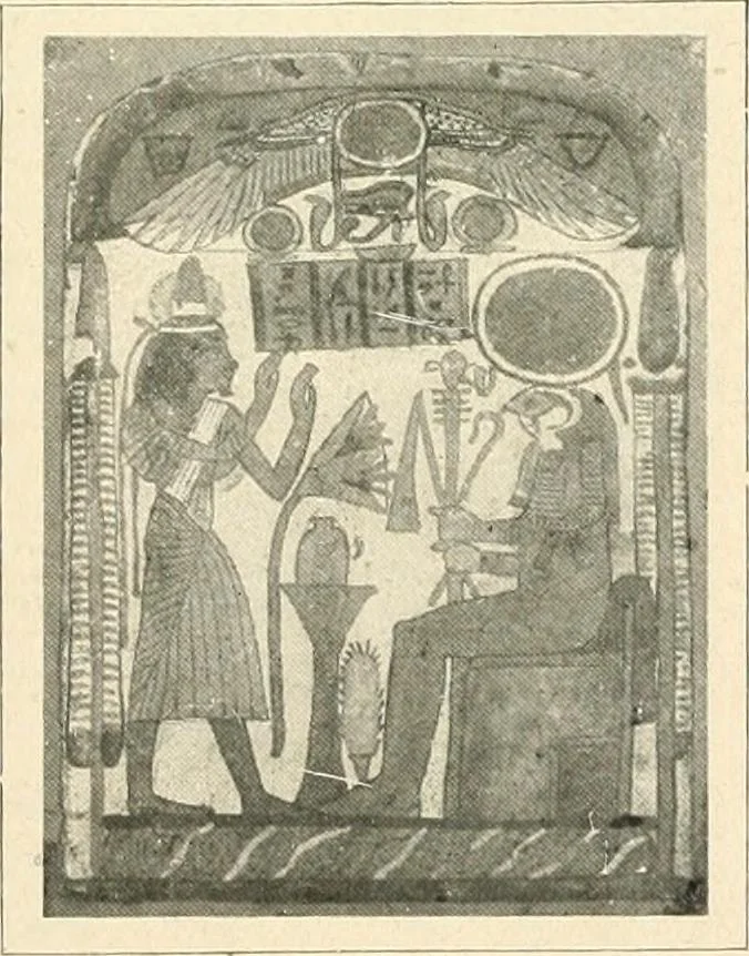 An illustration from Égypte, 1911, leaf 303