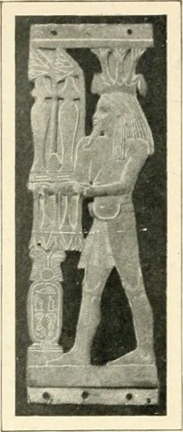 An illustration from Égypte, 1911, leaf 321