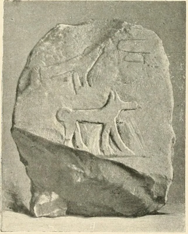 An illustration from Égypte, 1911, leaf 35