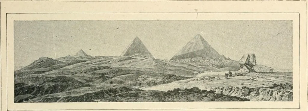 An illustration from Égypte, 1911, leaf 43