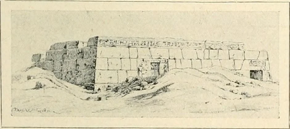 An illustration from Égypte, 1911, leaf 47