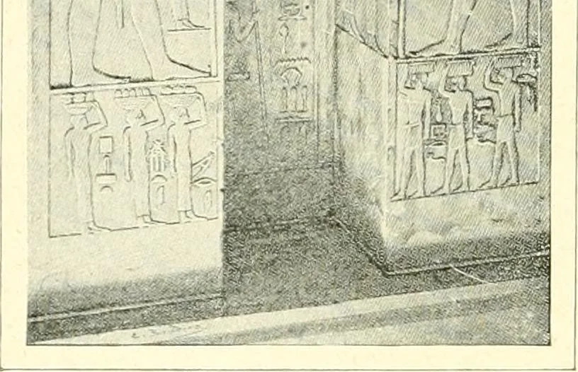 An illustration from Égypte, 1911, leaf 48