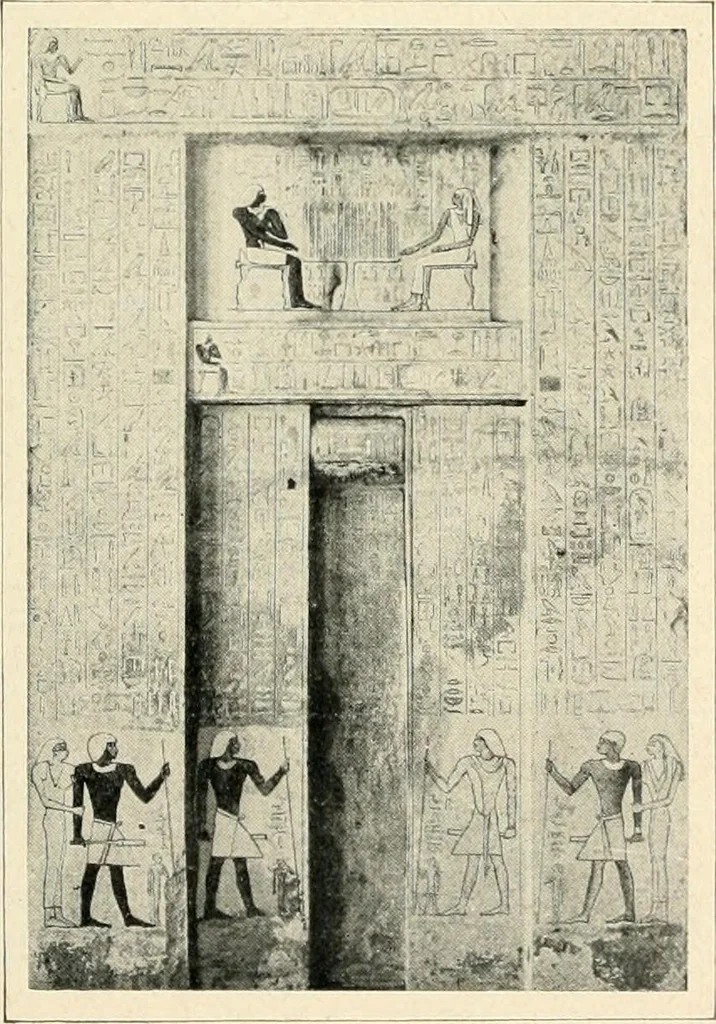 An illustration from Égypte, 1911, leaf 55