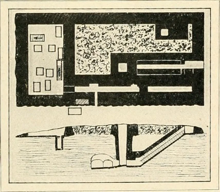 An illustration from Égypte, 1911, leaf 57