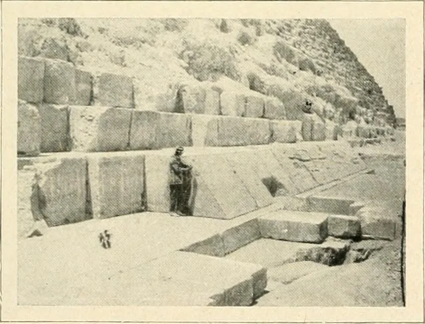 An illustration from Égypte, 1911, leaf 61