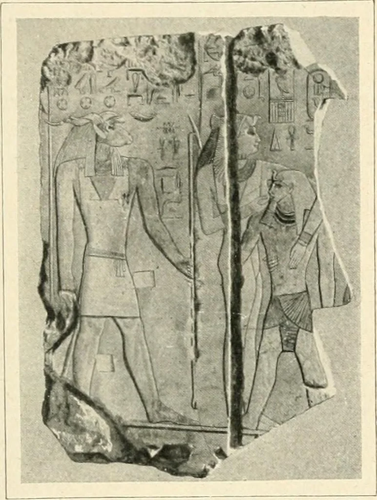 An illustration from Égypte, 1911, leaf 73