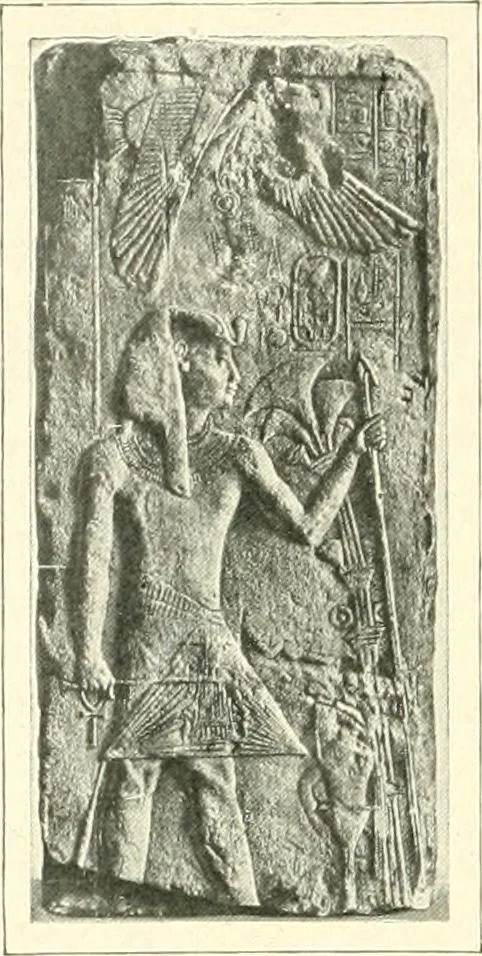 An illustration from Égypte, 1911, leaf 74
