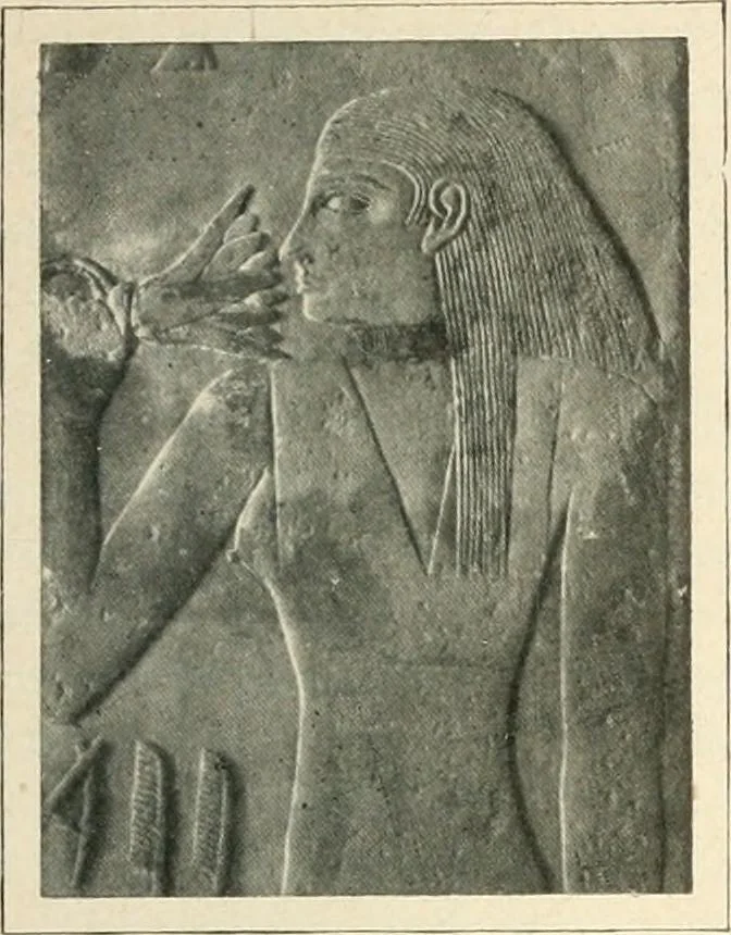 An illustration from Égypte, 1911, leaf 75