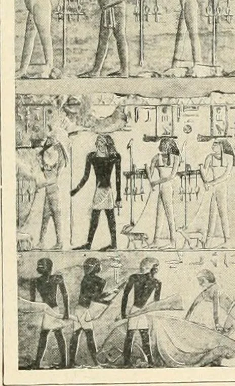 An illustration from Égypte, 1911, leaf 75