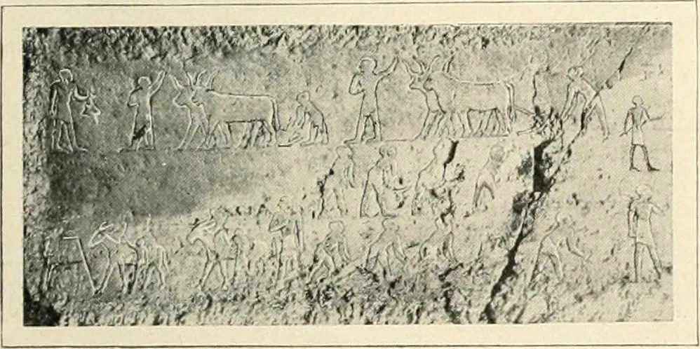 An illustration from Égypte, 1911, leaf 77