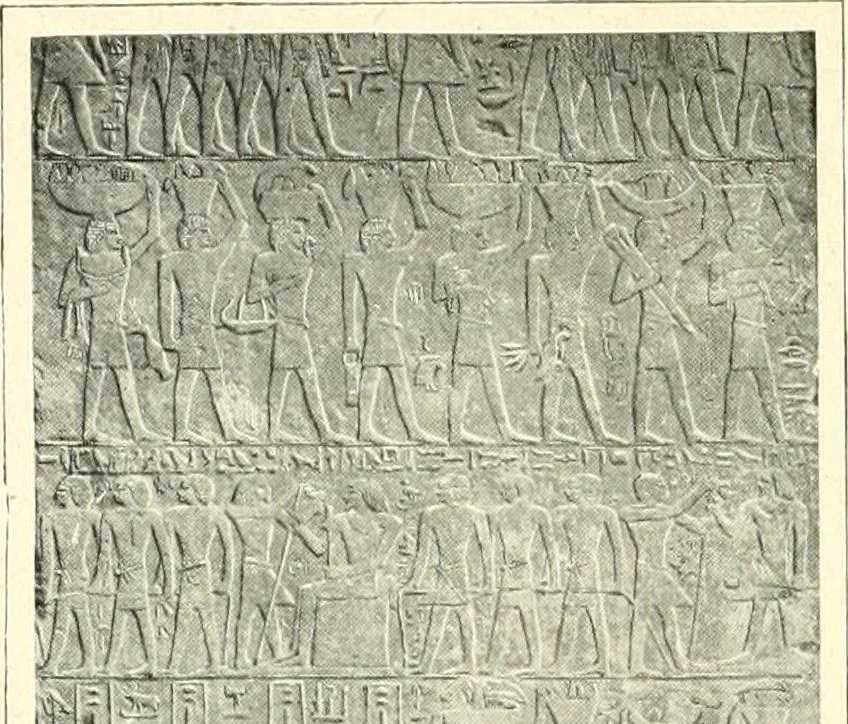An illustration from Égypte, 1911, leaf 80