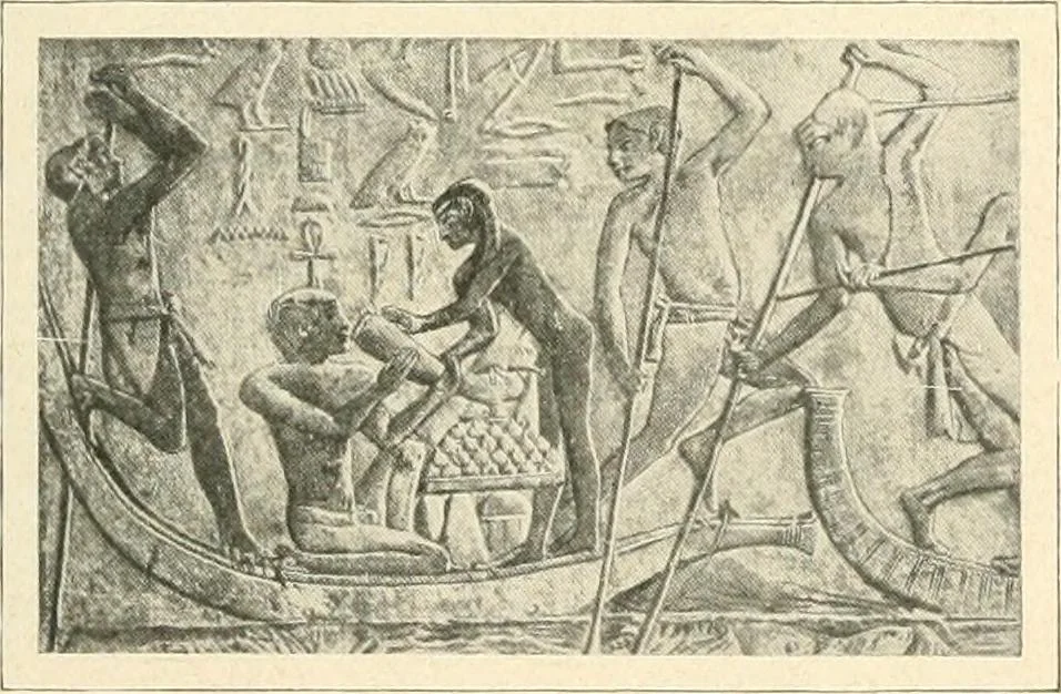An illustration from Égypte, 1911, leaf 81