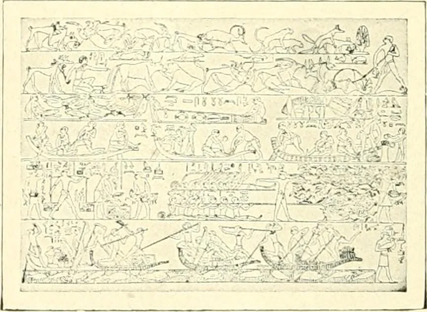 An illustration from Égypte, 1911, leaf 82