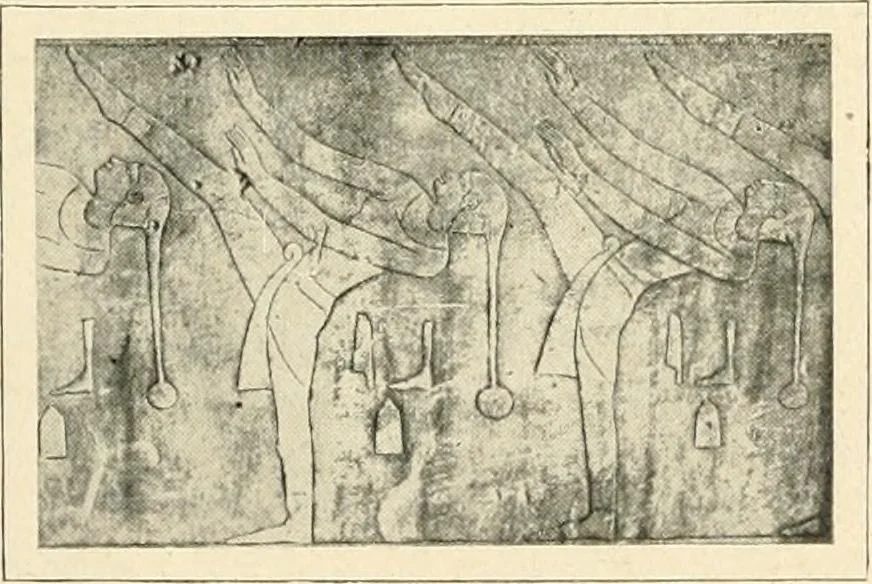 An illustration from Égypte, 1911, leaf 85