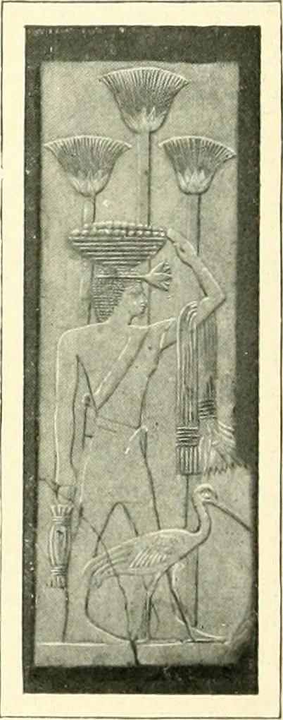 An illustration from Égypte, 1911, leaf 90
