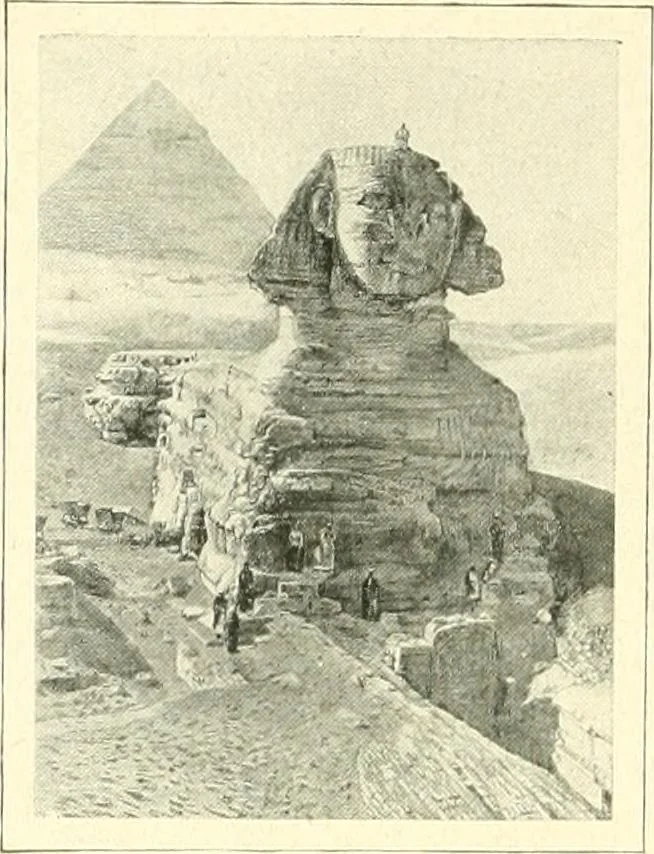 An illustration from Égypte, 1911, leaf 96