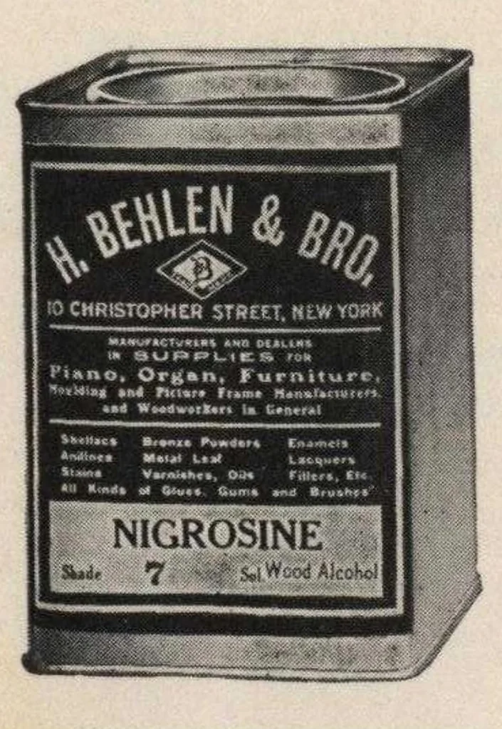 An illustration from Maintenance list no. 3 supplies for painters, fine decorators : hotels, apartment and office buildings, 1930, leaf 21