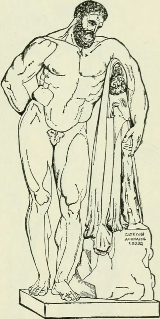 An illustration from An outline history of sculpture for beginners and students, with complete indexes and numerous illustrations, 1893, leaf 101