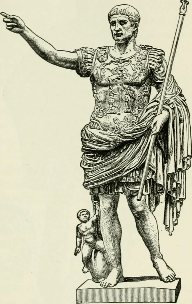 An illustration from An outline history of sculpture for beginners and students, with complete indexes and numerous illustrations, 1893, leaf 114