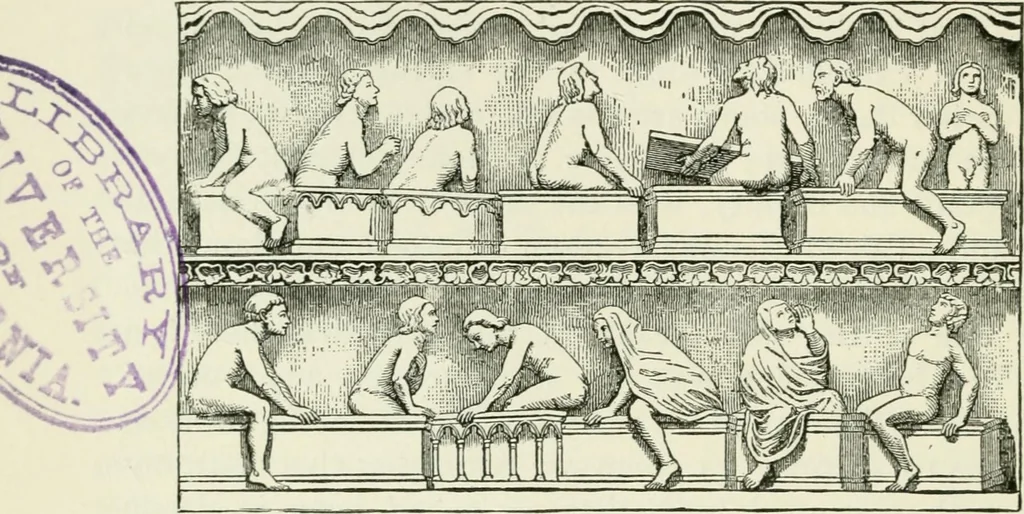 An illustration from An outline history of sculpture for beginners and students, with complete indexes and numerous illustrations, 1893, leaf 130