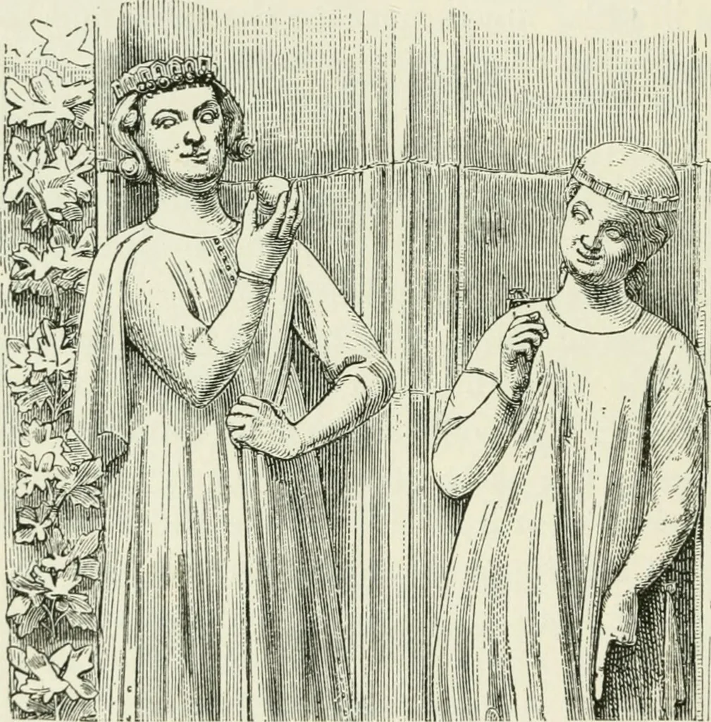 An illustration from An outline history of sculpture for beginners and students, with complete indexes and numerous illustrations, 1893, leaf 132