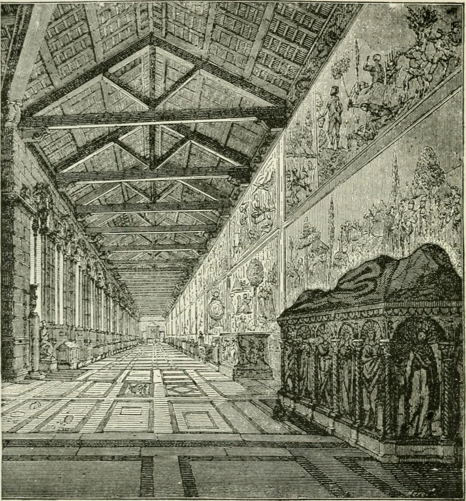 An illustration from An outline history of sculpture for beginners and students, with complete indexes and numerous illustrations, 1893, leaf 144