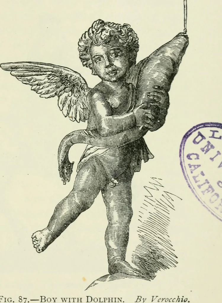 An illustration from An outline history of sculpture for beginners and students, with complete indexes and numerous illustrations, 1893, leaf 161