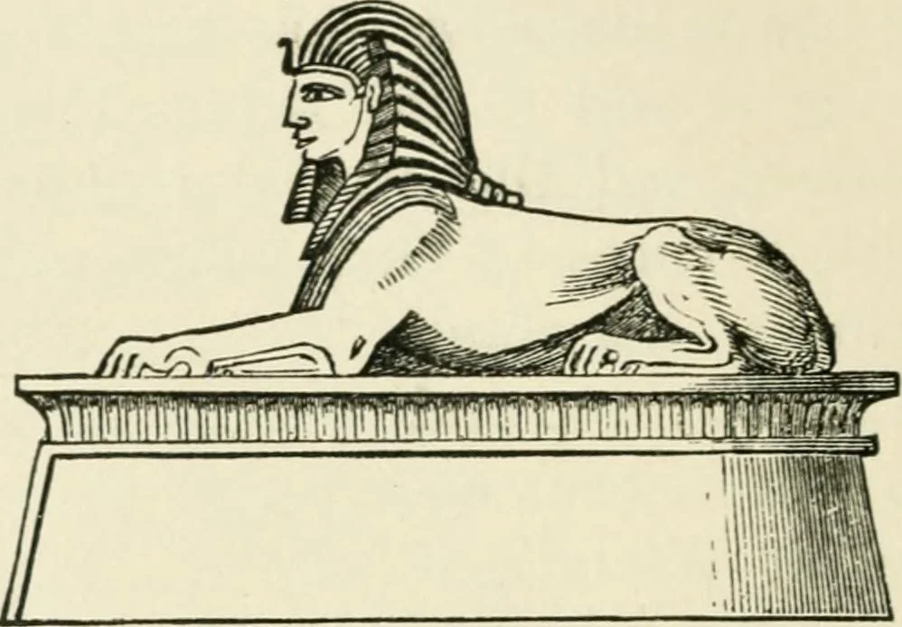 An illustration from An outline history of sculpture for beginners and students, with complete indexes and numerous illustrations, 1893, leaf 18
