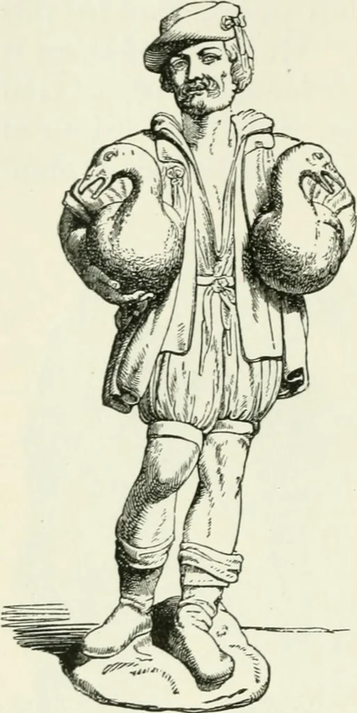 An illustration from An outline history of sculpture for beginners and students, with complete indexes and numerous illustrations, 1893, leaf 188