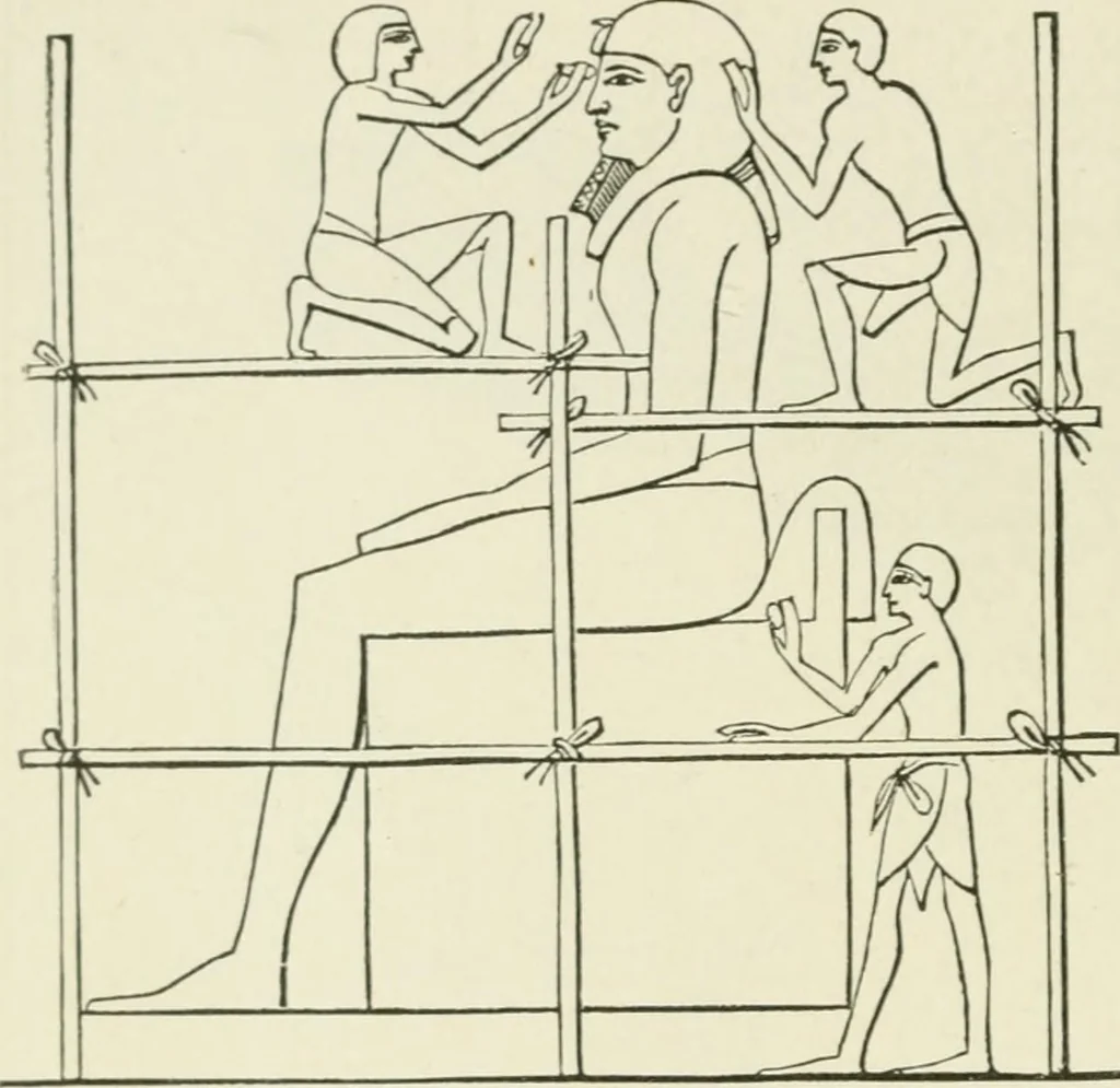An illustration from An outline history of sculpture for beginners and students, with complete indexes and numerous illustrations, 1893, leaf 22